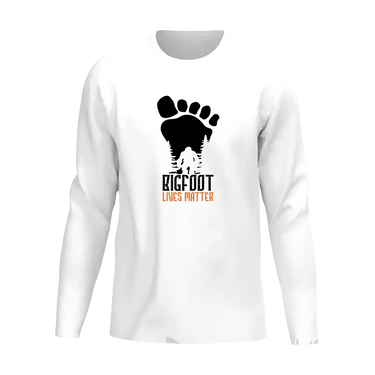 Bigfoot Lives Matter Men Long Sleeve Shirt